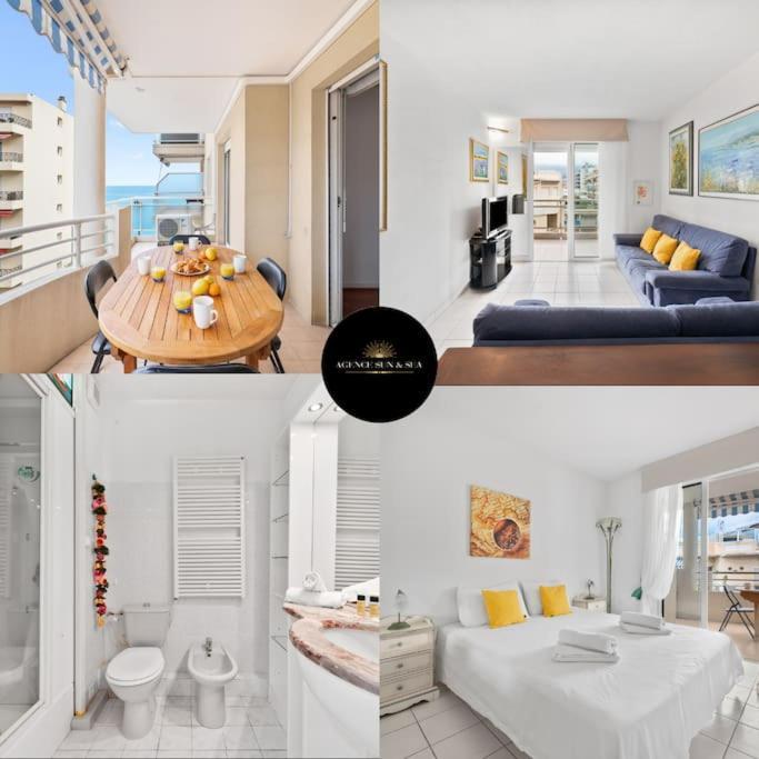 Riviera Prestige - Front De Mer - Terrasse - Parking Roquebrune-Cap-Martin Exteriér fotografie
